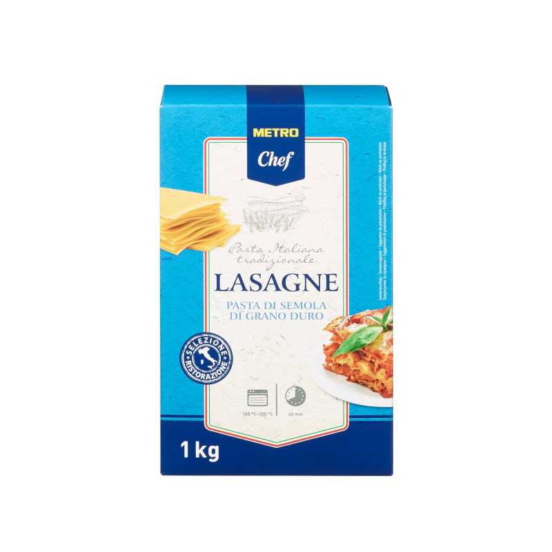 Lasagne 1Kg Metro Chef veleprodaja hrane Kiseljak