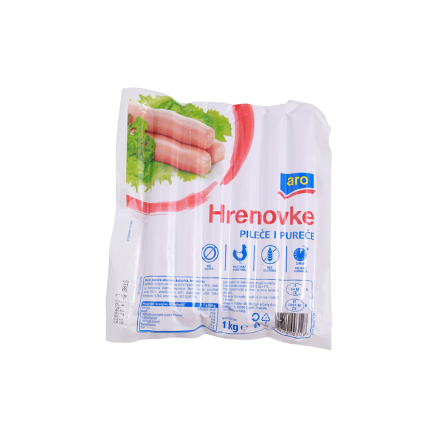 Aro Hrenovke 1kg veleprodaja hrane Kiseljak