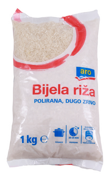BIJELA RIŽA 1KG veleprodaja hrane Kiseljak